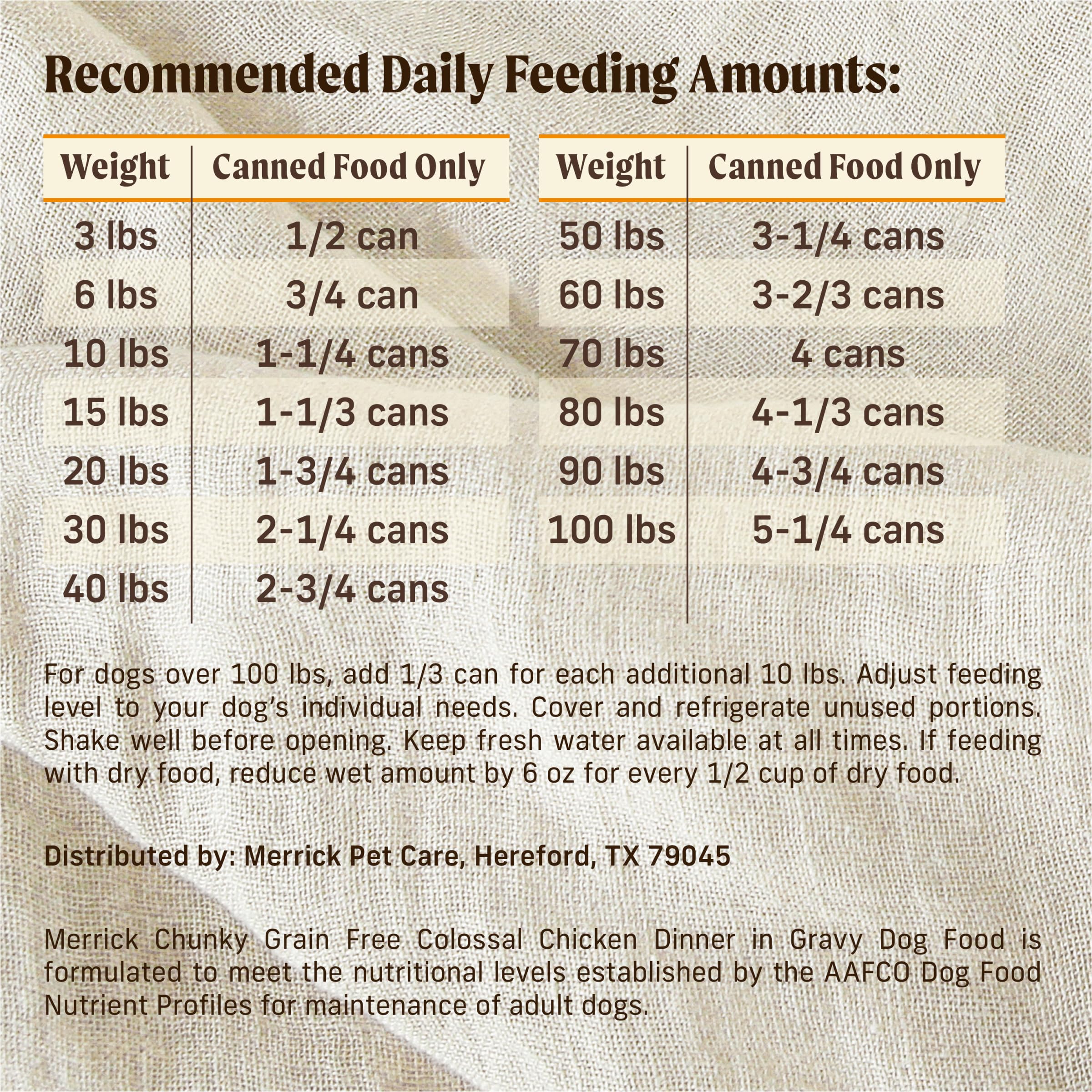 Merrick Chunky Grain Free Premium And Wholesome Canned Dog Food, Real Meat Colossal Chicken Dinner In Gravy - (Pack of 12) 12.7 oz. Cans - Image 7