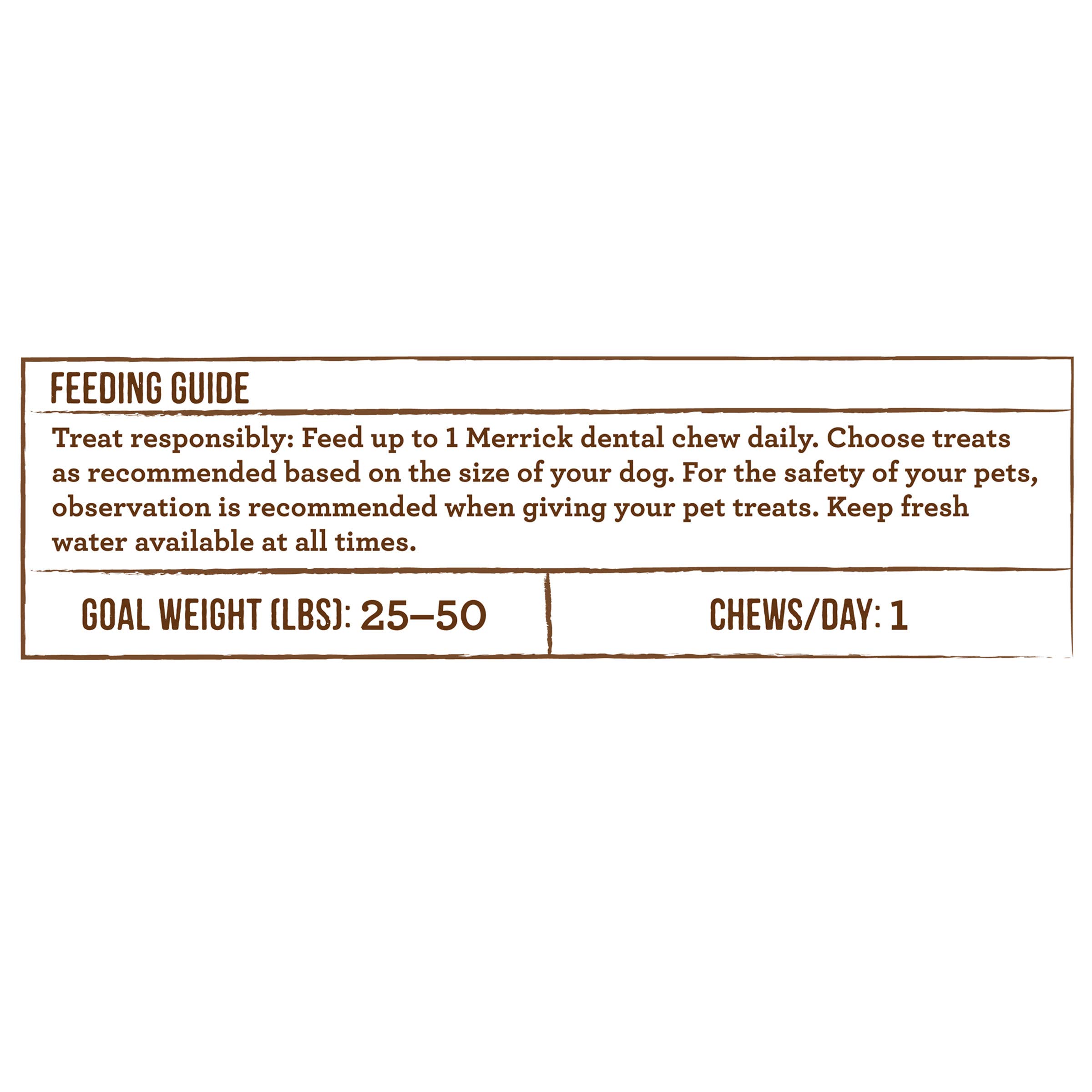 Merrick Fresh Kisses Dental Chews Infused with Coconut and Botanical Oils, Medium Dog Chews for Dogs 25-50 lbs, 1.88 lb Box - Image 10