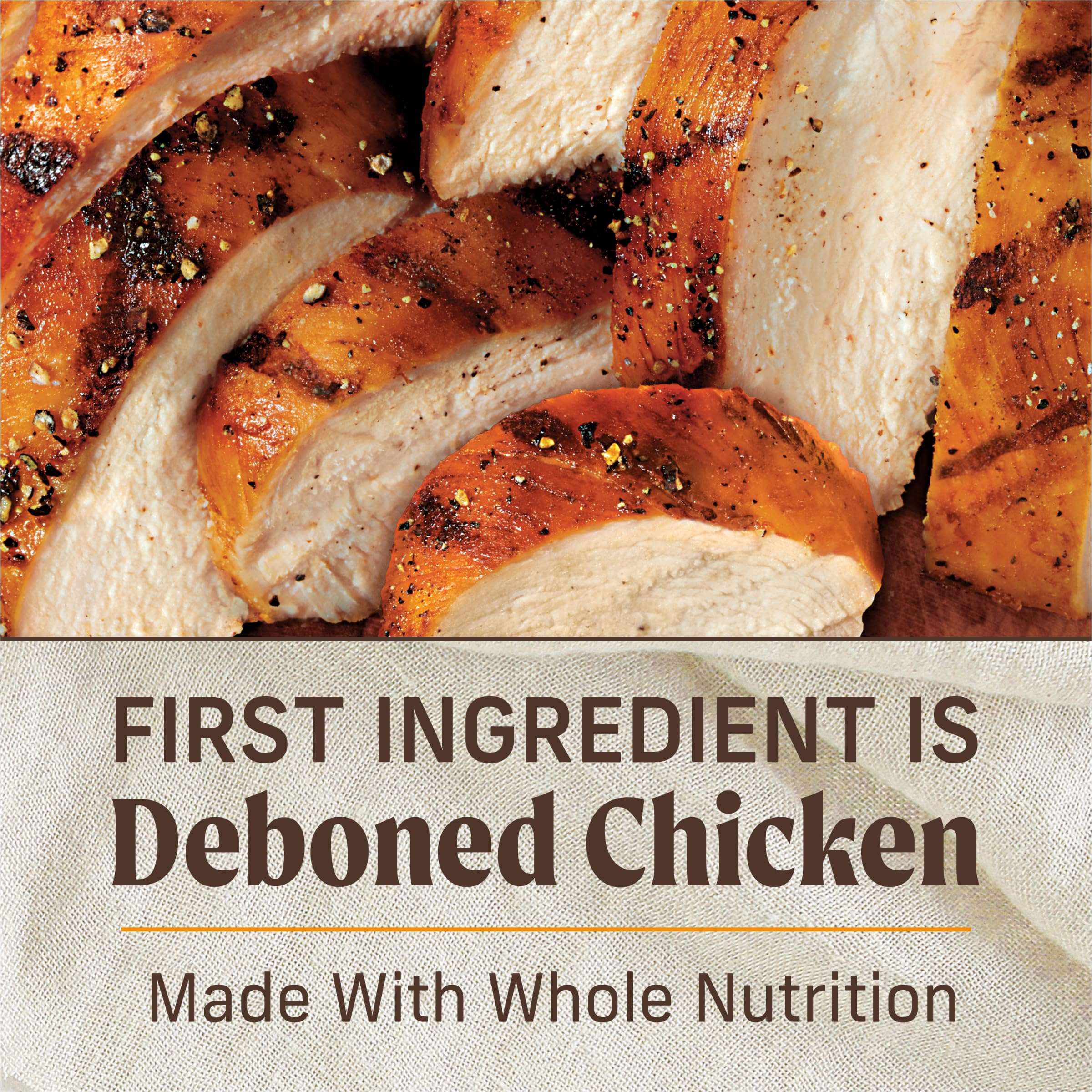 Merrick Chunky Grain Free Premium And Wholesome Canned Dog Food, Real Meat Colossal Chicken Dinner In Gravy - (Pack of 12) 12.7 oz. Cans - Image 5