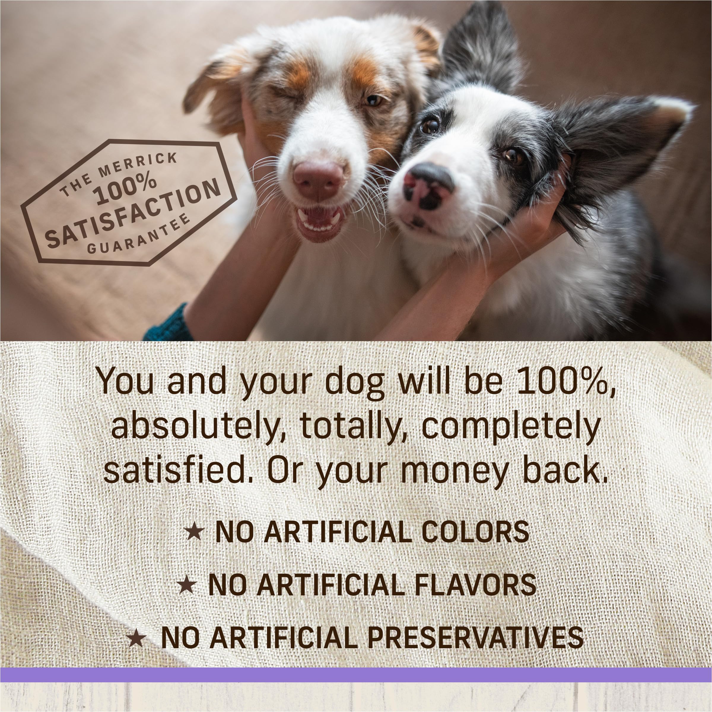 Merrick Healthy Grains Freeze Dried Raw Coated Kibble, Natural High Protein Puppy Food, Chicken and Brown Rice - 22.0 lb. Bag - Image 11