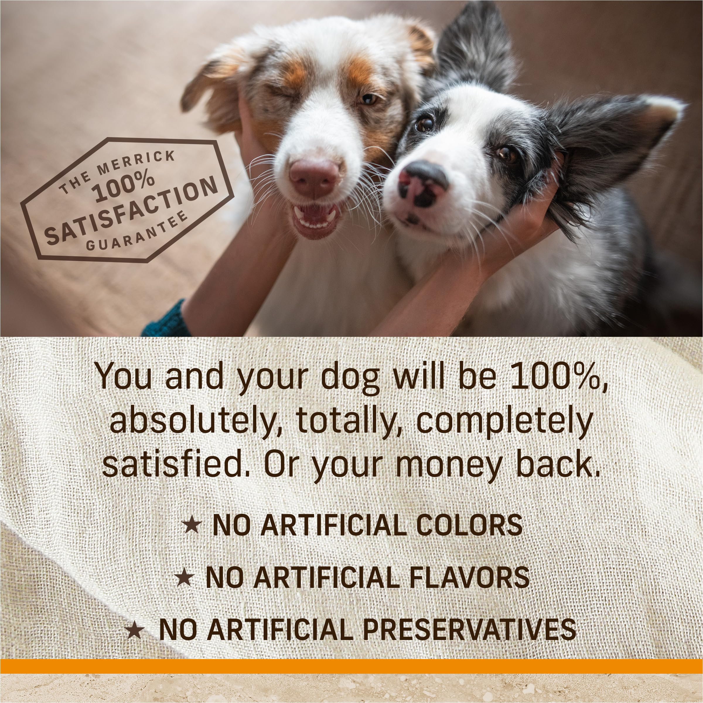 Merrick Healthy Grains Premium Adult Dry Dog Food, Wholesome And Natural Kibble With Chicken And Brown Rice - 25.0 lb. Bag - Image 7