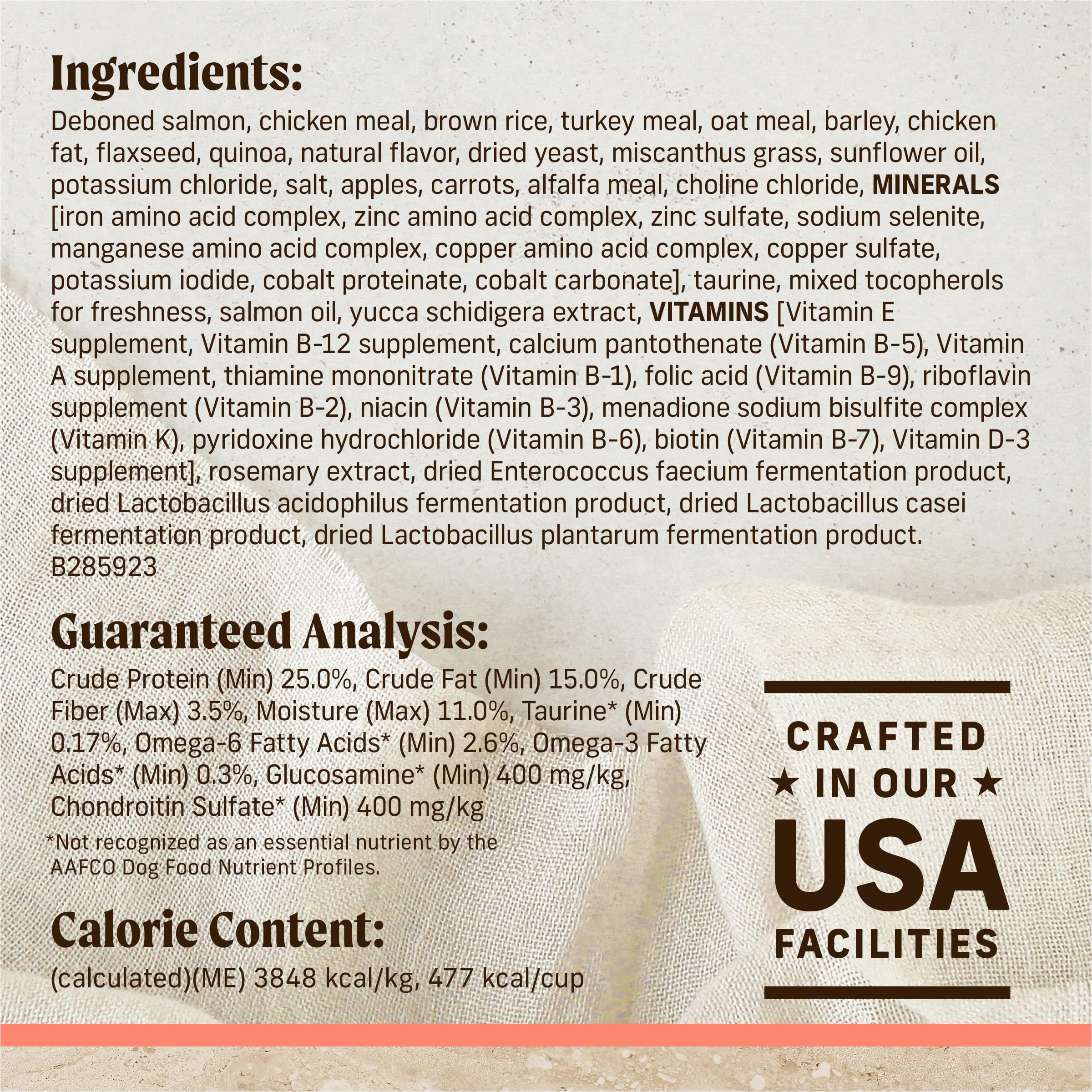 Merrick Healthy Grains Premium Adult Dry Dog Food, Wholesome And Natural Kibble With Salmon And Brown Rice - 4.0 lb. Bag - Image 5