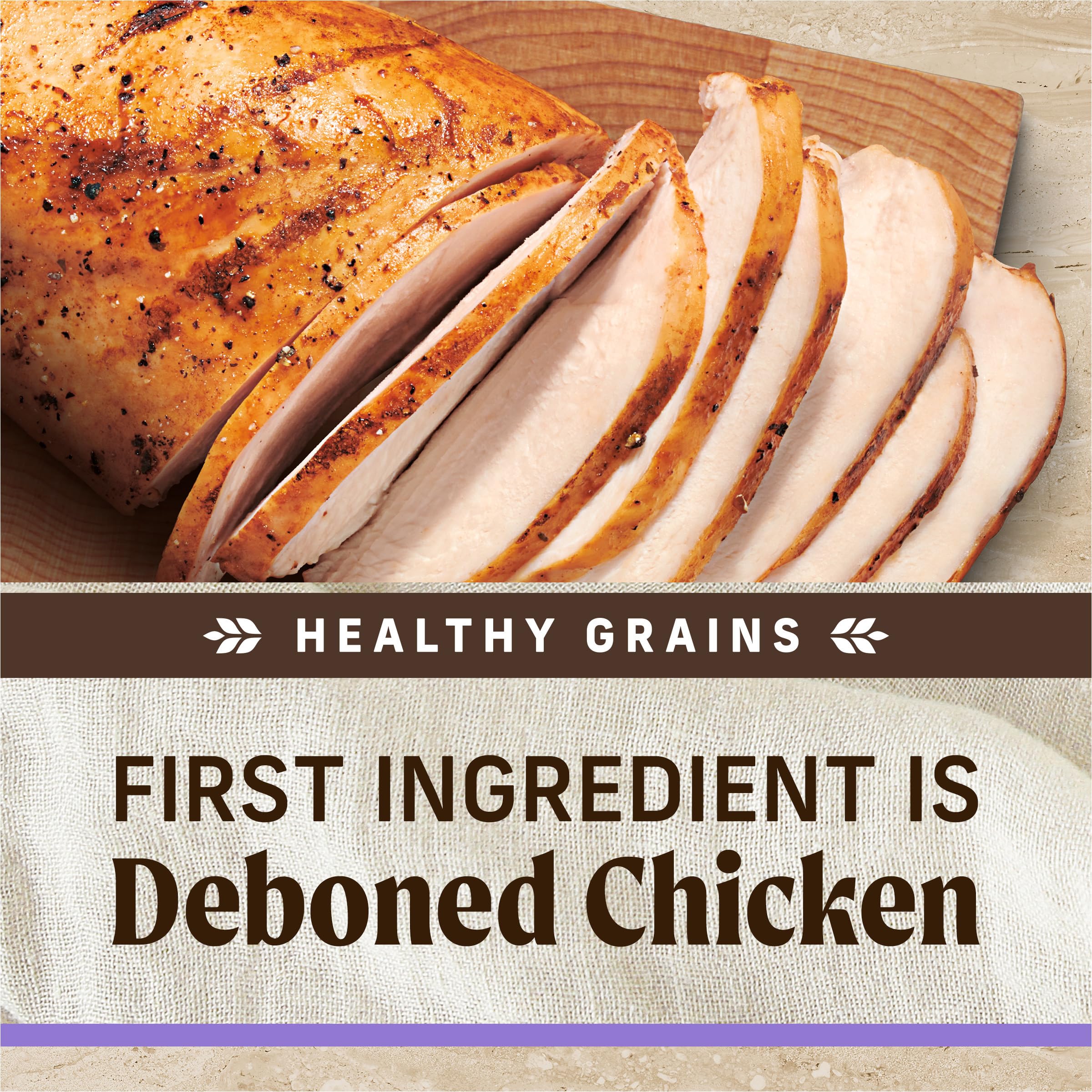 Merrick Healthy Grains Premium Dry Dog Food, Wholesome And Natural Kibble For Healthy Digestion, Puppy Recipe - 12.0 lb. Bag - Image 4