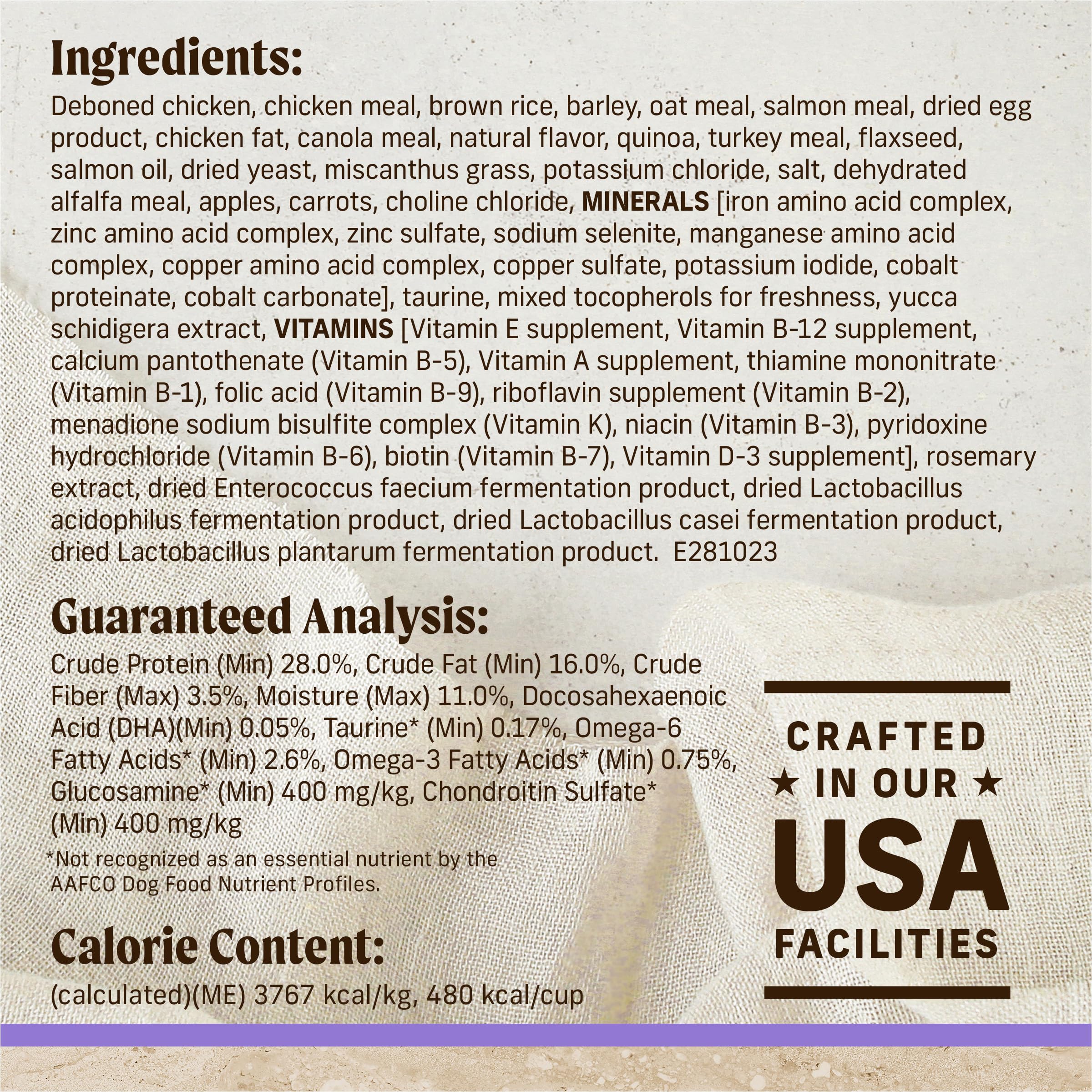 Merrick Healthy Grains Premium Dry Dog Food, Wholesome And Natural Kibble For Healthy Digestion, Puppy Recipe - 12.0 lb. Bag - Image 5