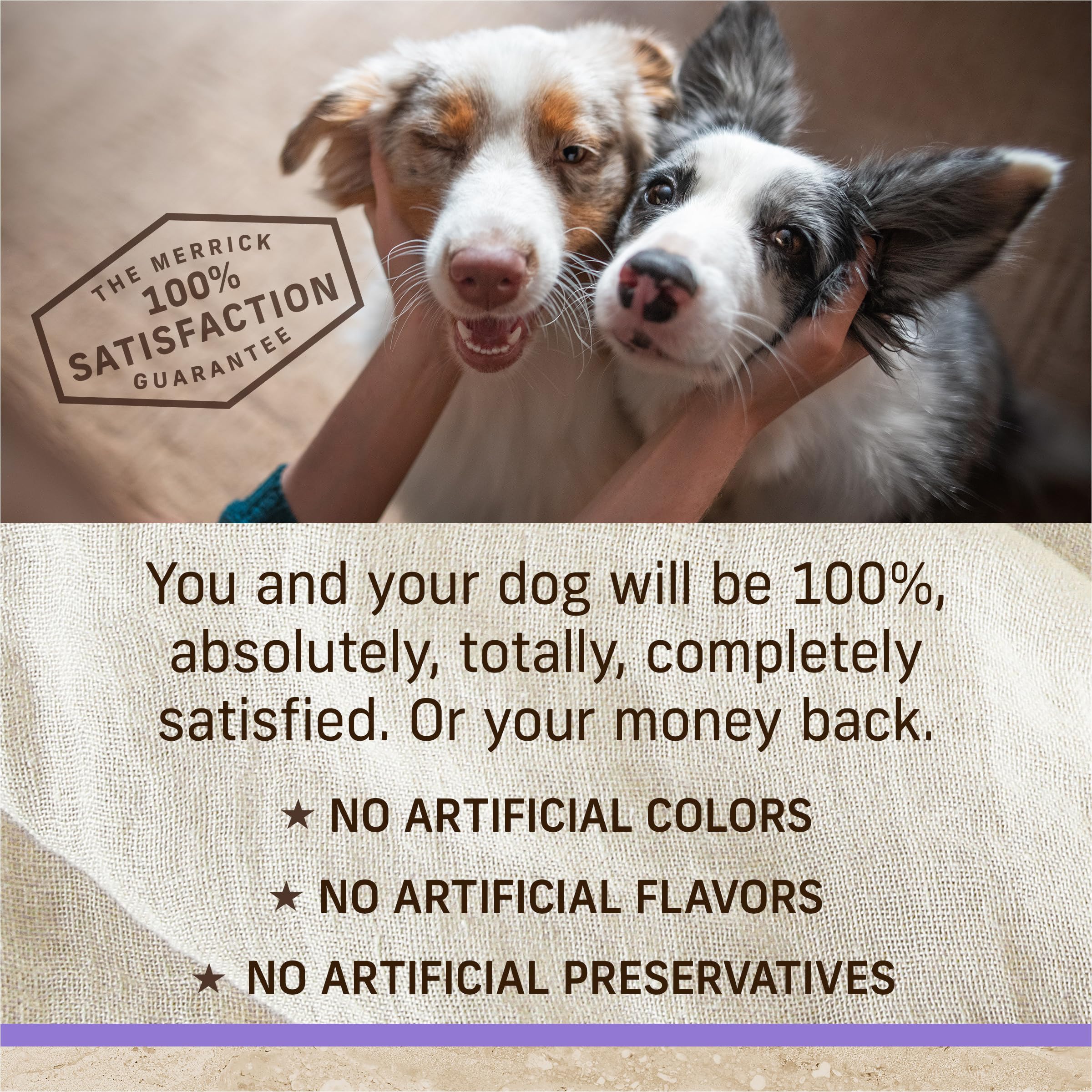 Merrick Healthy Grains Premium Dry Dog Food, Wholesome And Natural Kibble For Healthy Digestion, Puppy Recipe - 12.0 lb. Bag - Image 7