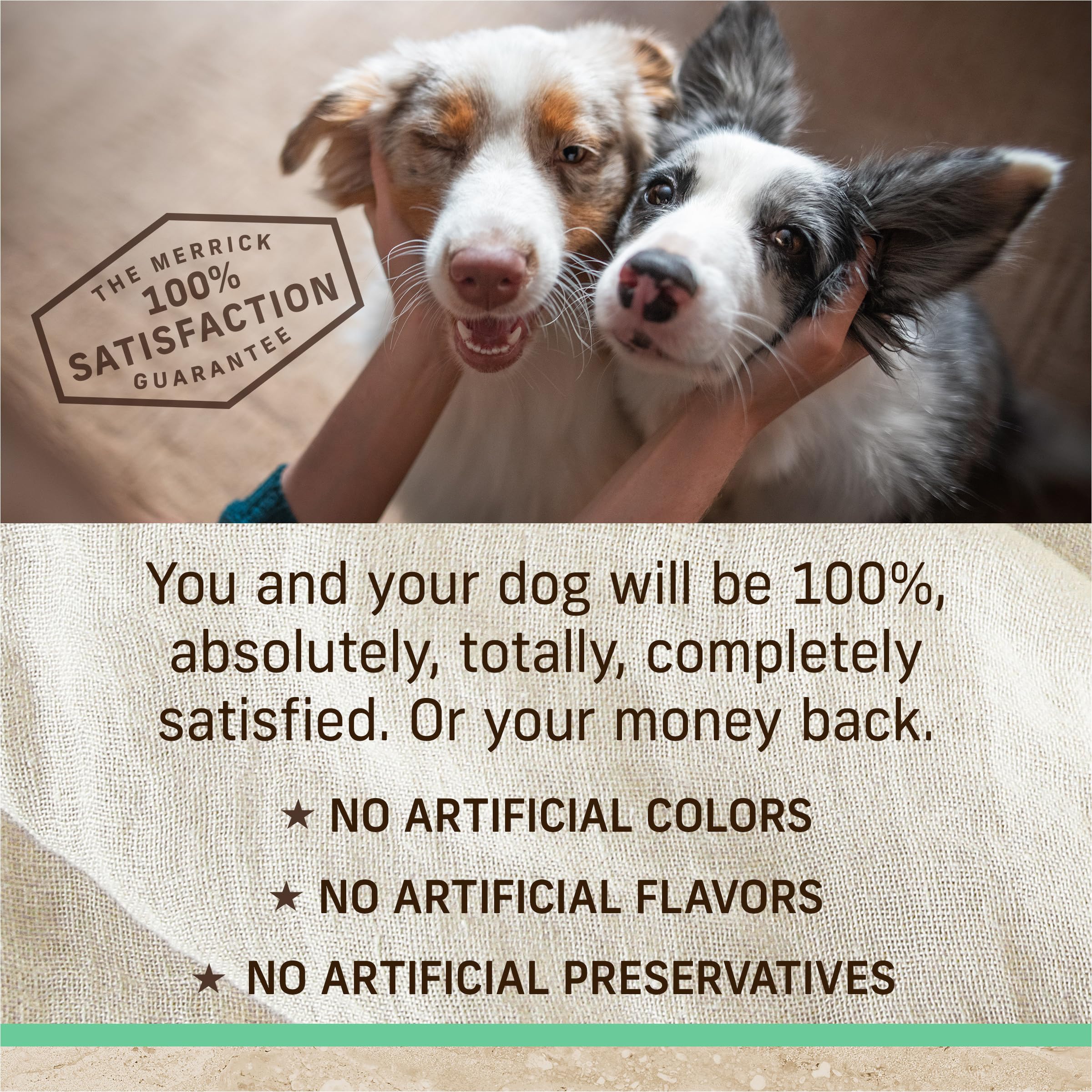 Merrick Healthy Grains Premium Dry Dog Food, Wholesome and Natural Dry Chicken Kibble, Senior Recipe - 25.0 lb. Bag - Image 11