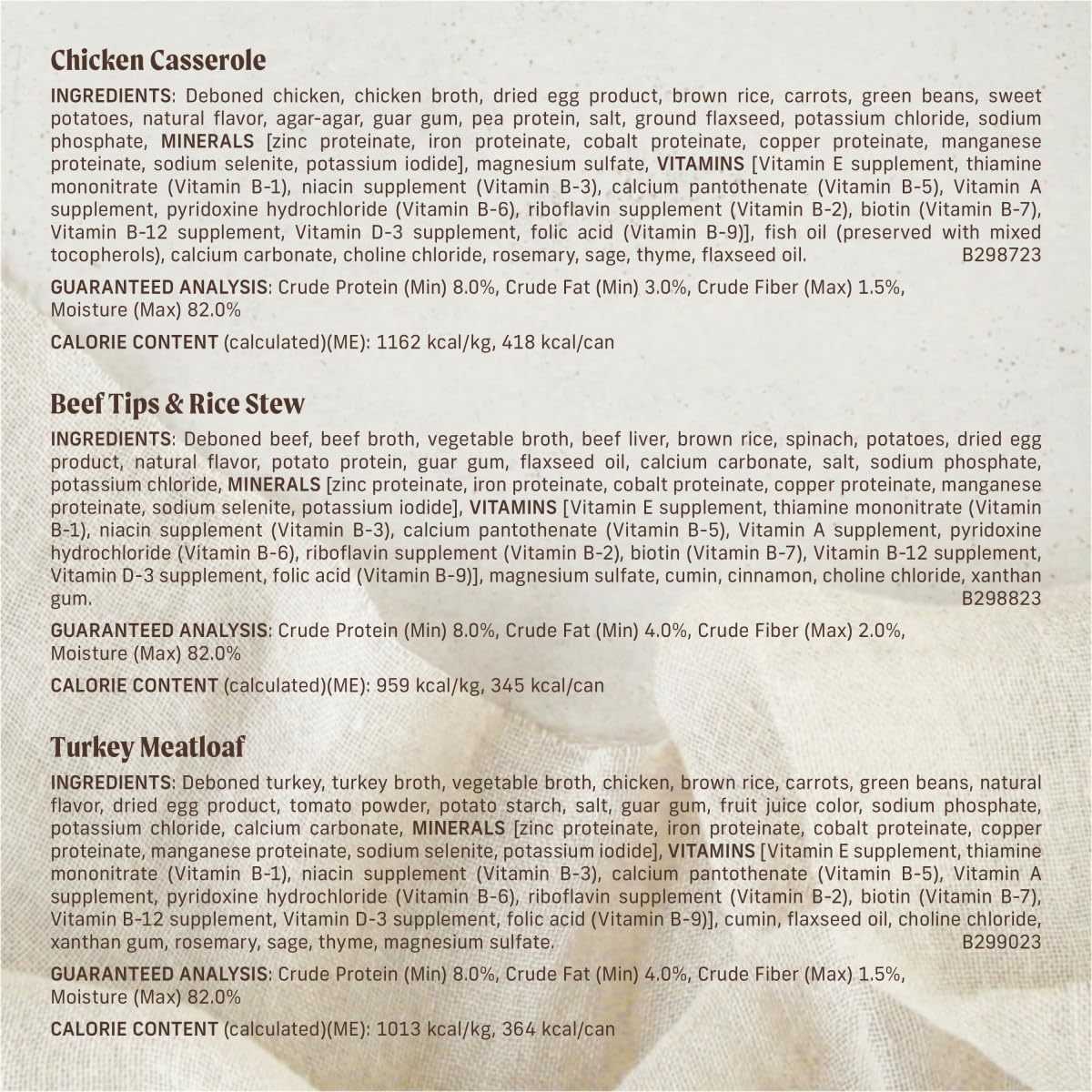 Merrick Kitchen Comforts Wet Dog Food Gravy, Variety Pack Real Meat and Brown Rice Dog Food with Grains - (Pack of 12) 9.5 lb. Cans - Image 6