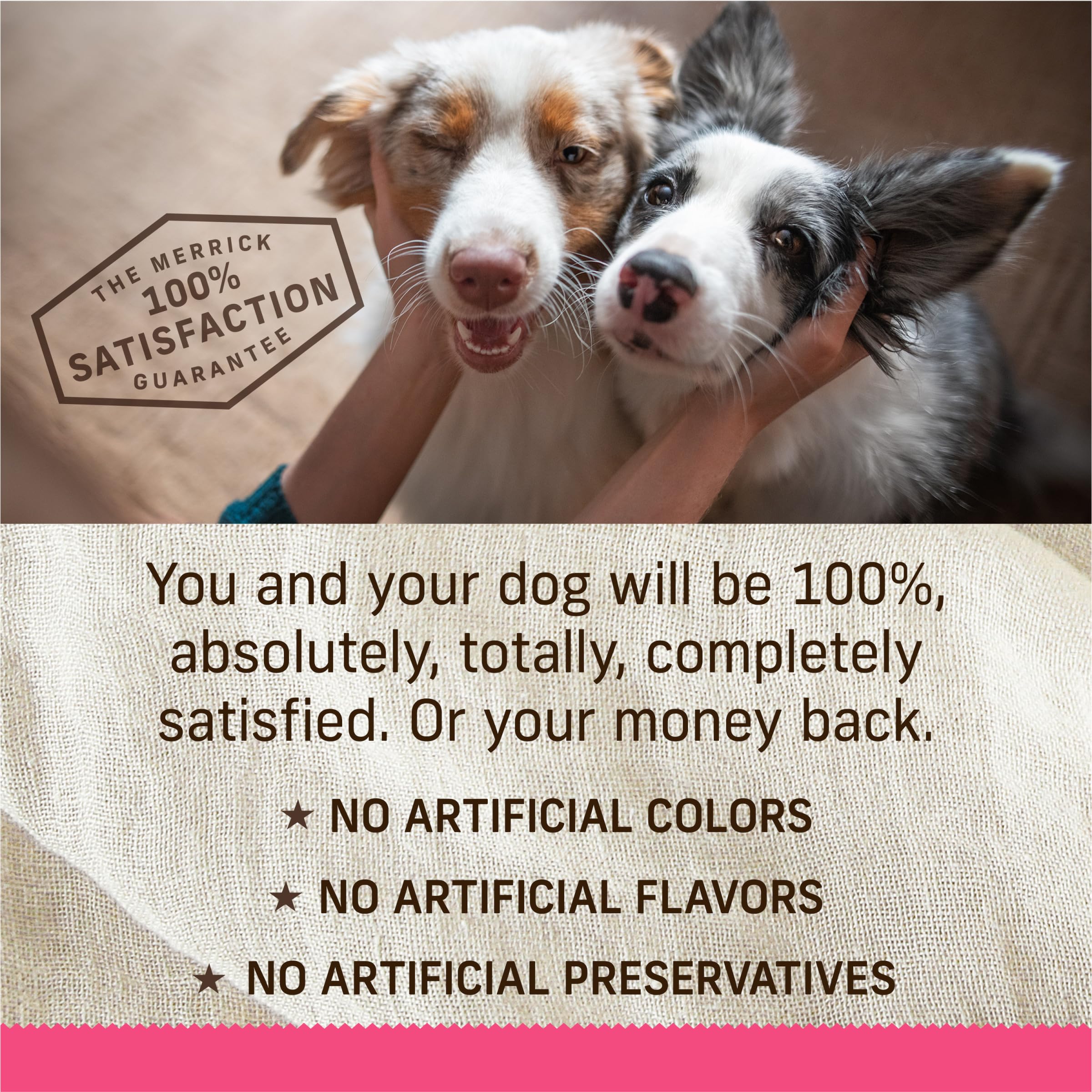 Merrick Lil’ Plates Petite Pates Premium Grain Free Wet Dog Food Variety Pack, Natural Beef, Chicken, Turkey - (Pack of 12) 3 oz. Cans - Image 10