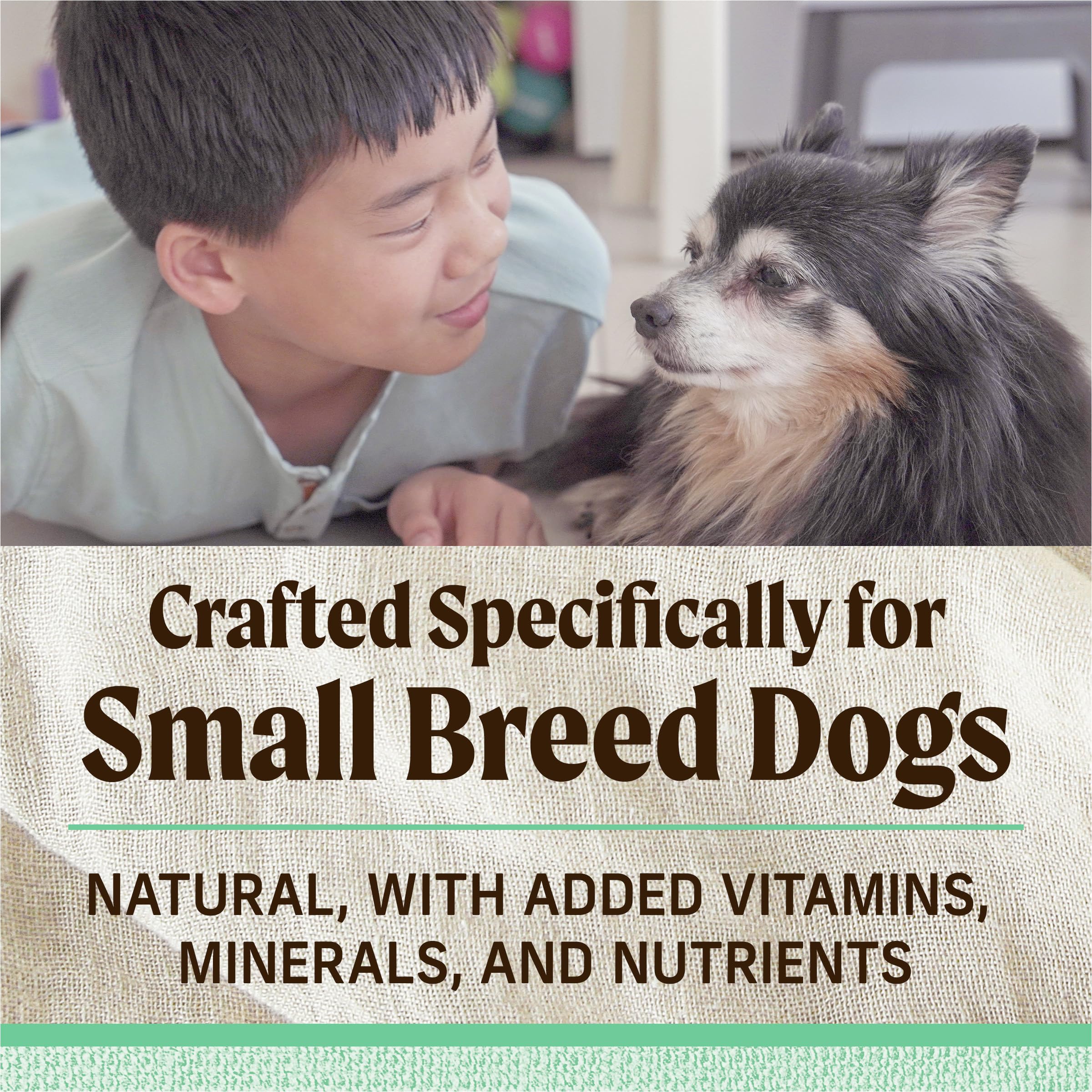 Merrick Lil’ Plates Premium Grain Free Senior Dry Dog Food For Small Dogs, Real Chicken, Sweet Potato Kibble - 4.0 lb. Bag - Image 4