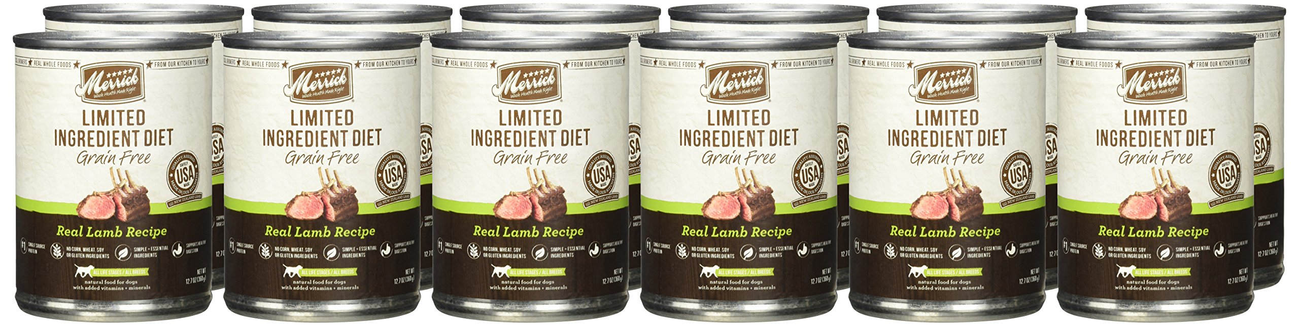 Merrick Limited Ingredient Diet - Real Lamb Recipe - 12.7 Oz - 12 Ct - Image 4