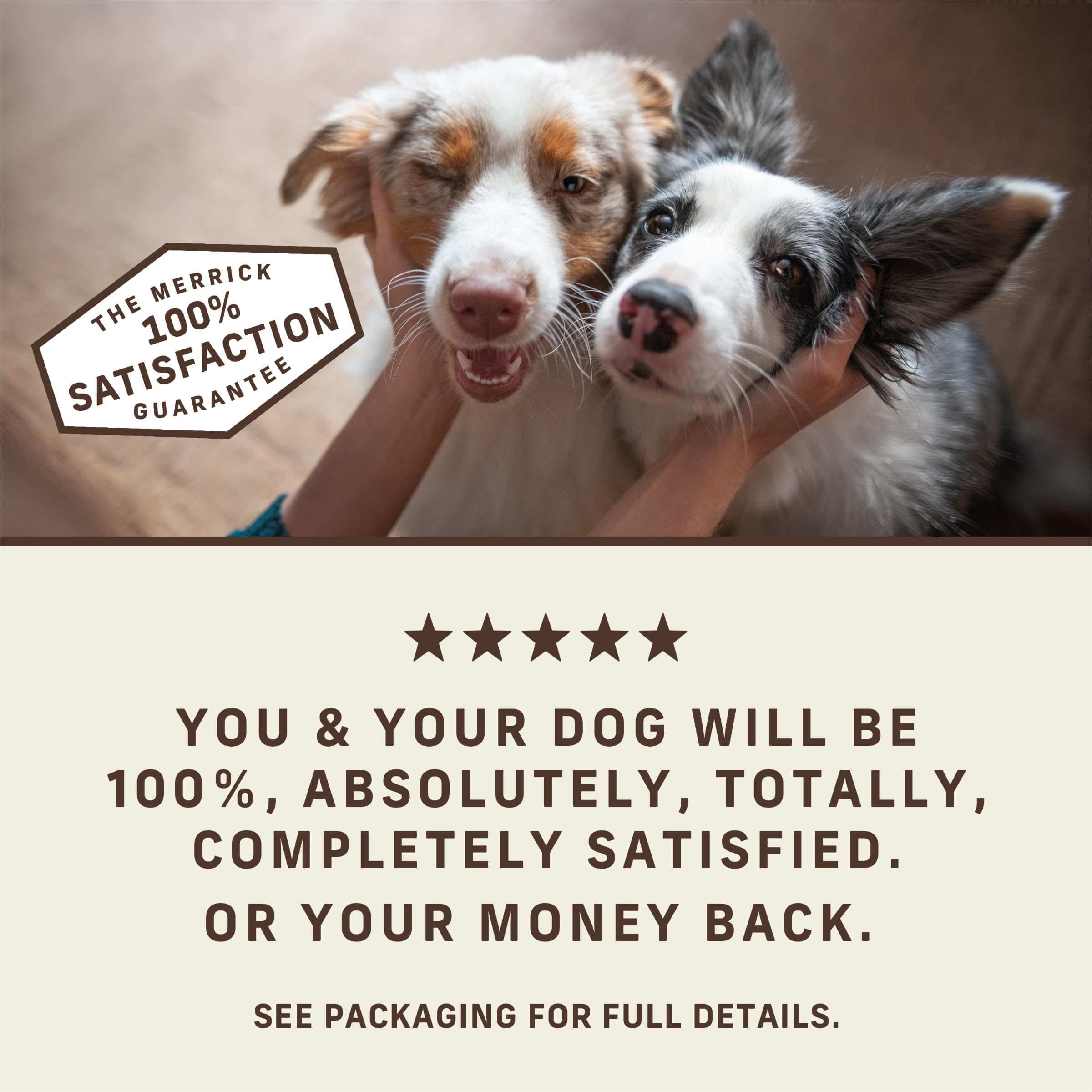 Merrick Power Bites Natural Soft And Chewy Real Meat Dog Treats, Grain Free Snack, Real Turducken Recipe - 6 oz. Bag - Image 10