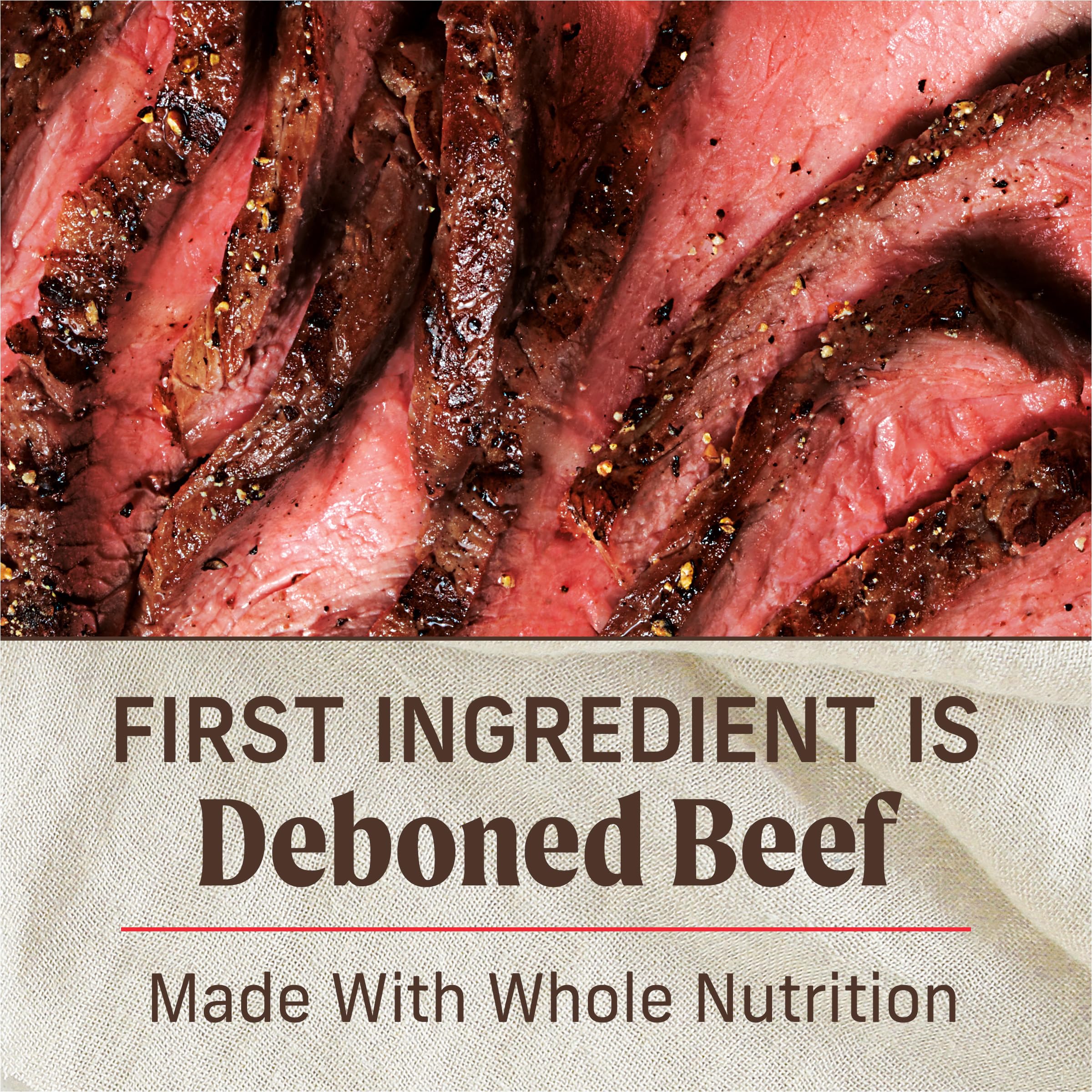 Merrick Puppy Plate Grain Free Wet Puppy Food with Real Deboned Beef, Carrots, Sweet Potatoes and Apples in Gravy, 12.7 oz. Can - Image 5