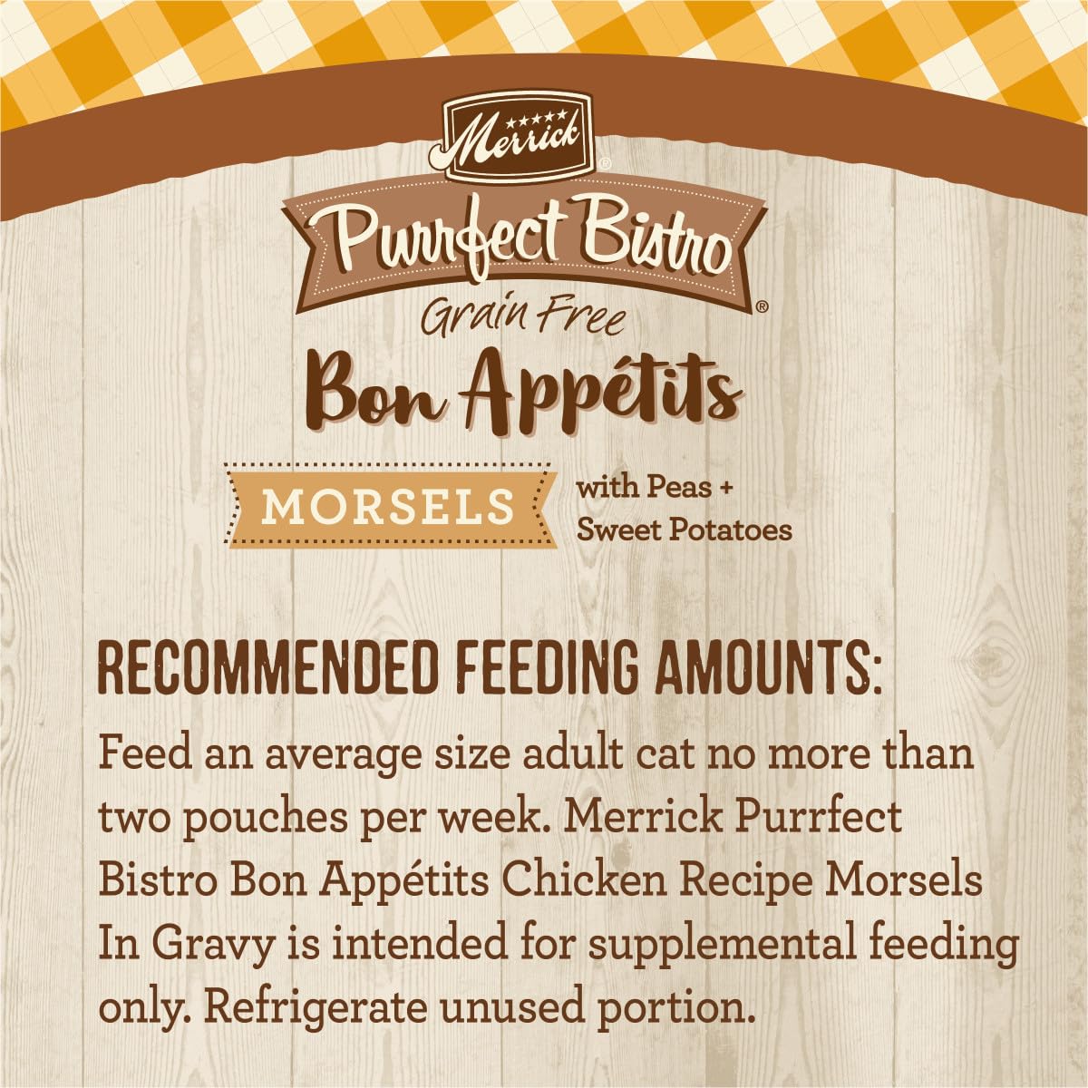 Merrick Purrfect Bistro Bon Appetits Grain Free Wet Cat Food Chicken Recipe Morsels in Gravy - (Pack of 24) 3 oz. Pouches - Image 6