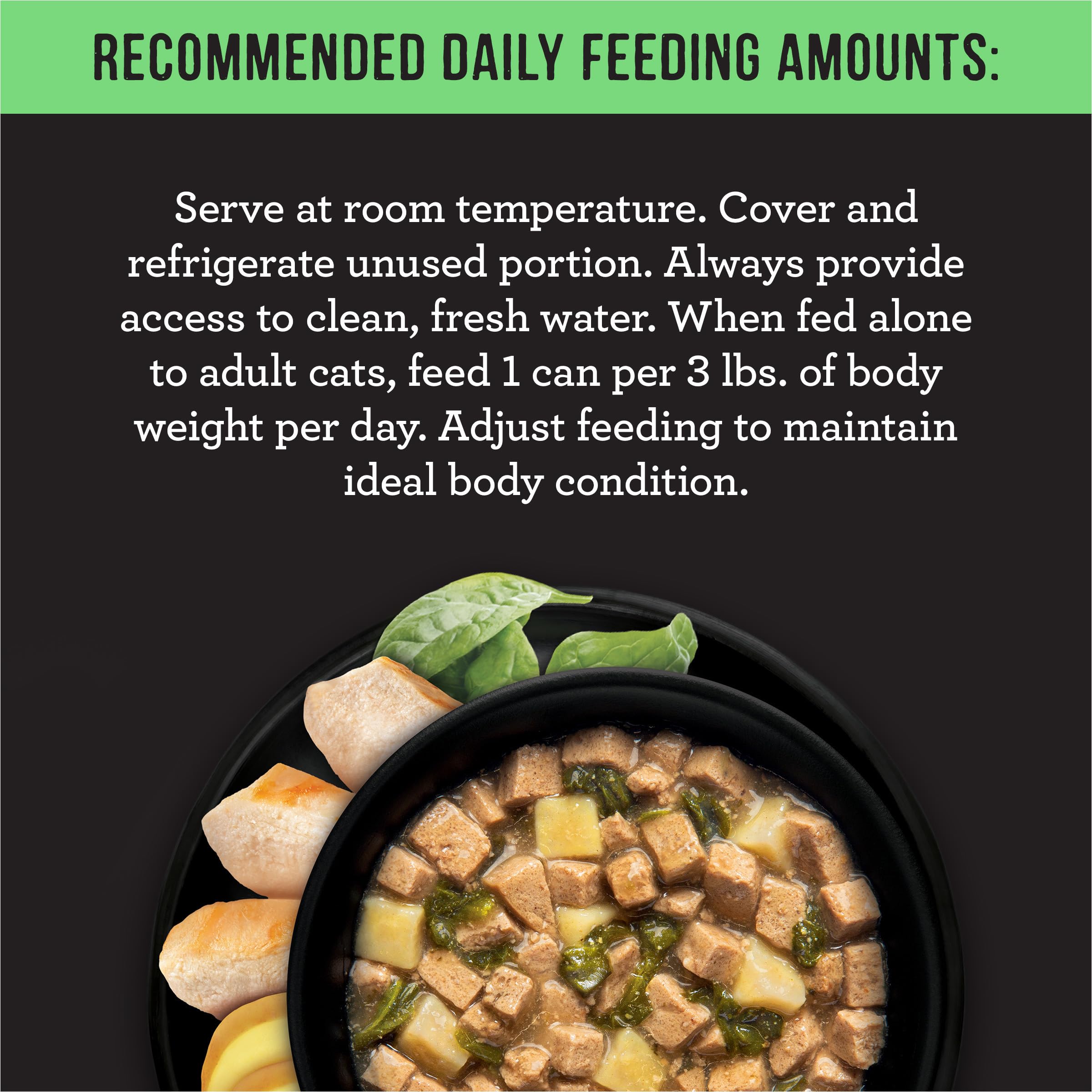 Merrick Purrfect Bistro Soirees Grain Free Natural Wet Canned Cat Food with Gravy, Chicken Divan Recipe - (Pack of 24) 2.75 oz. Cans - Image 9